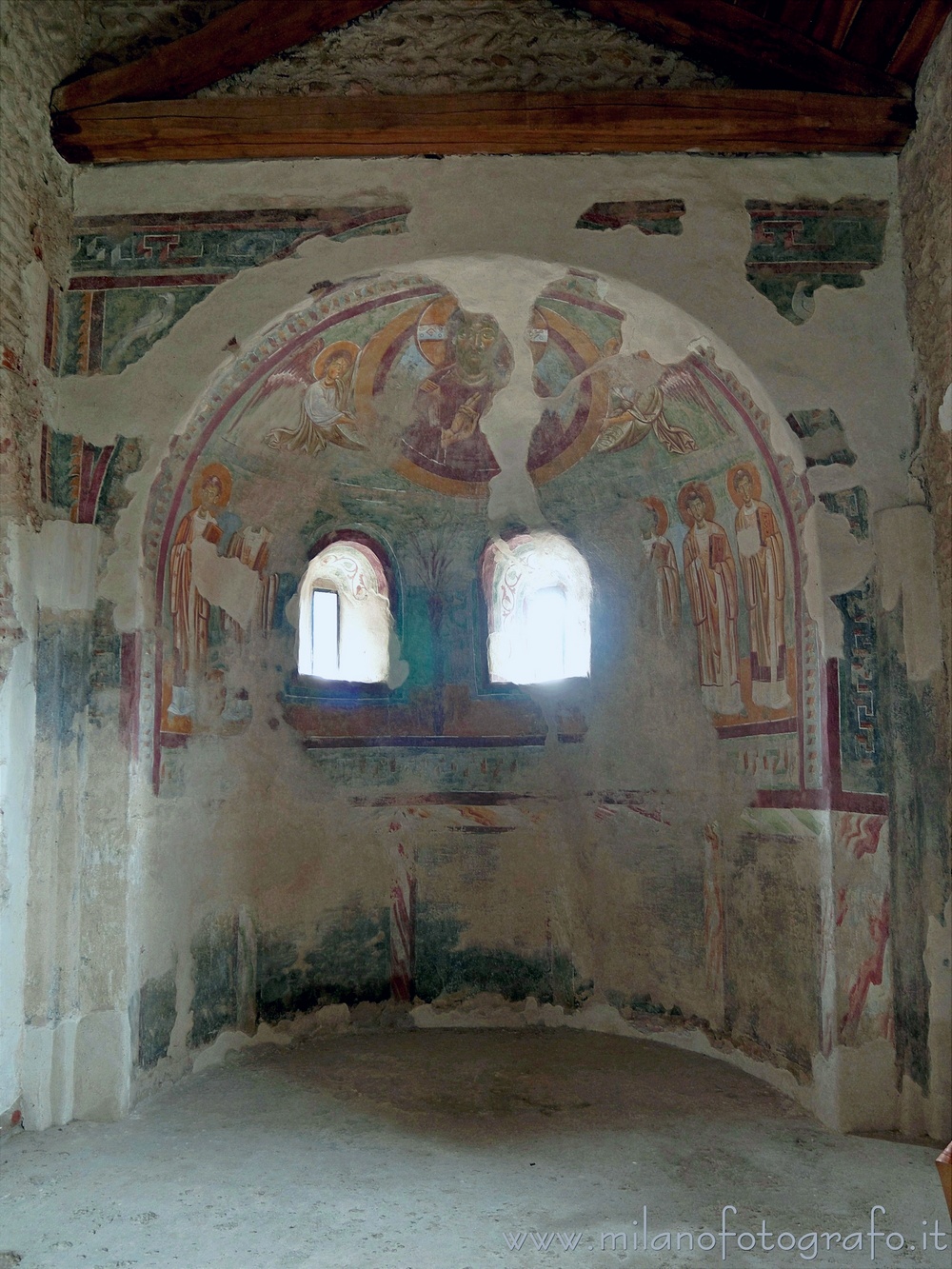 Oleggio (Novara, Italy) - Interior of the right apse of the Church of San Michele
